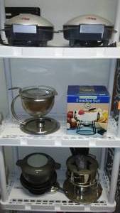 lot 159 image: Sandwich Makers, Coffee Pot, Fondue, & More