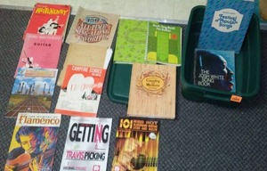 lot 168 image: Many Songbooks In A Roughneck Tote.
