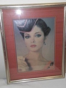 lot 177 image: Elegant Mid Century Print