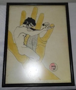 lot 189 image: Pomney Original Art, Watercolor And Pen.