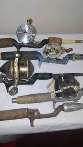 lot 205 image: (4) Rod And Reel Combos