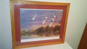 lot 226 image: John S Wilson, Otter Tail River Trumpeters, Hand Signed.