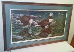 lot 229 image: Cynthie Fisher, The Gathering, Eagle Theme,
