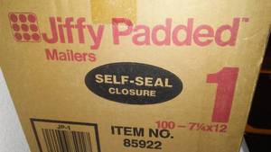 lot 236 image: Jiffy Padded Mailers - 2 cases