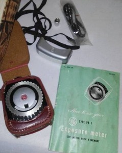 lot 243 image: G.E. Photography Exposure Meter,