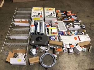 lot 27 image: Lot of assorted Plumbing Bath and misc Items various models and conditions  Customer Returns See Pictures