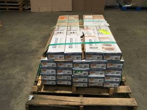 lot 3 image: Pallet with 24 cases Waverly 7 mm T x 5 in W x 38.58 in L Waterproof Engineered Click Bamboo Flooring (13.40 sfcase) review pictures
