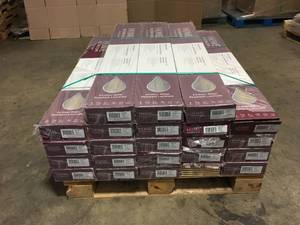 lot 12 image: Pallet with 23 cases of Home decorators Home Decorators Collection Water Resistant 12mm Montrose Oak 12 mm T x 7-12 in. Wide x 50-23 in. Length Laminate Flooring (18.42 sq. ft. case)