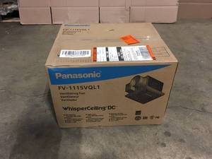 lot 18 image: Panasonic FV-1115VQL1 Ventilating Fan review pictures