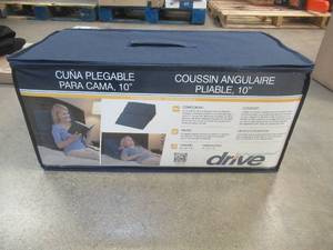 lot 373 image: Drive Medical 10 in. Folding Bed Wedge - NEW
