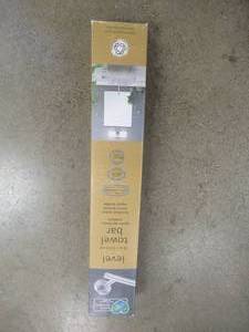 lot 392 image: Gatco Level 18 in. Towel Bar in Brushed Nickel (OPEN BOX)