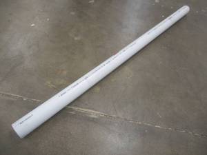 lot 448 image: 4 in x 8 ft. Schedule 40 PVC Pipe