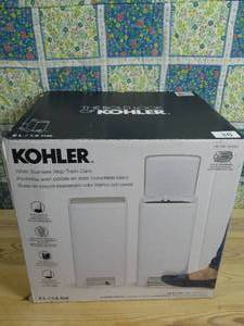 lot 38 image: Kohler 6 L Step Trash Bin - 2 Pack