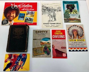 Group Of Vintage Books And Papers