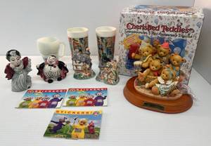 Group Of Misc.  Antique Collectibles Including Teletubbies And More