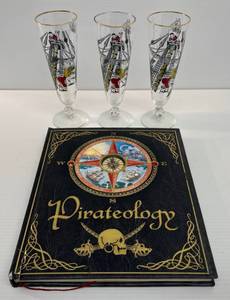 Pirate Book & Glasses