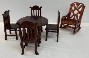 Hand Made Vintage Doll Furniture