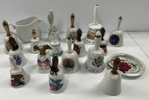 Group Of Vintage Collectors Bells And More