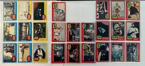 1977 Star Wars Trading Cards In Protective Sleeves