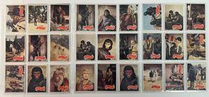 1967 Planet Of The Apes Trading Cards In Protective Sleeves