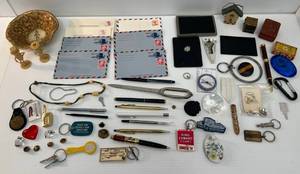 Large Group Of Misc. Small Collectibles Including Planters Peanuts & More