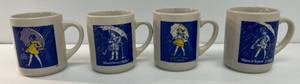 Group Of Four Morton Salt Mugs NIB