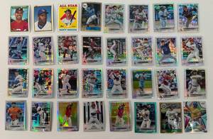 Group Of Misc. Baseball Cards Including Topps Chrome And More
