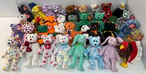 Bag Full Of Misc. Beanie Babies