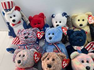 Box Full Of Misc. Beanie Babies