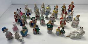 Large Group Of Vintage Miniature Figurines