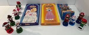 Vintage 1980s Barbies Paper Dolls In Original Box And More