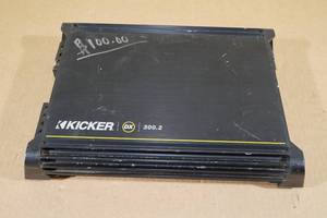 lot 66 image: Kicker DX 300.2 2 Channel Car Audio Amp
