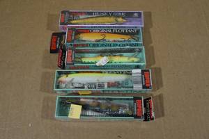 lot 146 image: 5 Rapala Suspending Fishing Lures
