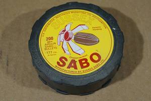 lot 168 image: Sussex Sabo Airgun Bullets .177 Cal