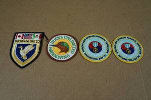 lot 169 image: Korean War Dedication Patches with Ducks Unlimited Patches