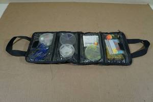 lot 175 image: Fishing Tackle Foldable Bag with Jigs