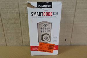 lot 194 image: Kwikset Smart Code 913 Touchpad Electronic Deadbolt