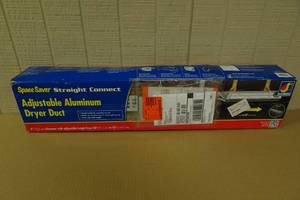 lot 199 image: Space Saver Adjustable Aluminum Dryer Duct