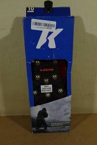 lot 220 image: Korkers Triple Threat Carbide Spike Sole -Mens 10