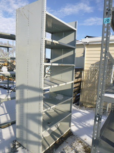 lot 22 image: 7 Tier Metal Shelving