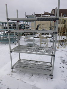 lot 41 image: 4 Tier Shelving