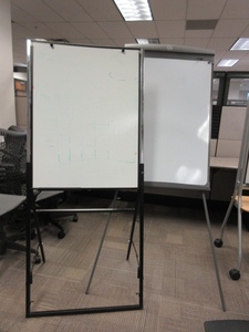 lot 125 image: QUARTET WHITEBOARD EASELS