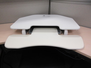 lot 213 image: VARIDESK SIT STAND DESK CONVERTER