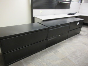 lot 473 image: HERMAN MILLER LATERAL FILES