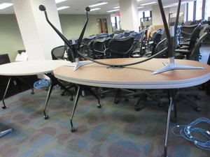 lot 625 image: HERMAN MILLER AVIVE CLASSROOM TABLES