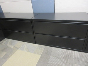 lot 718 image: HERMAN MILLER STANDARD LATERAL FILES