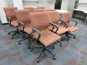 lot 987 image: STEELCASE PROTEGE TASK CHAIRS