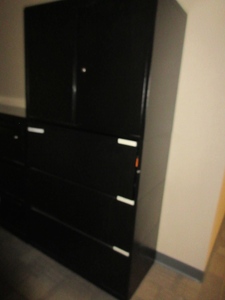 lot 464 image: HERMAN MILLER MERIDIAN FILE AND STORAGE CABINET