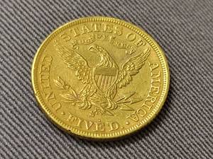 1903-S US $5 GOLD LIBERTY