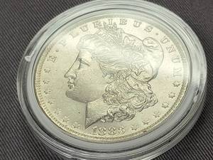 1883-O US MORGAN SILVER DOLLAR BU IN AIRTITE